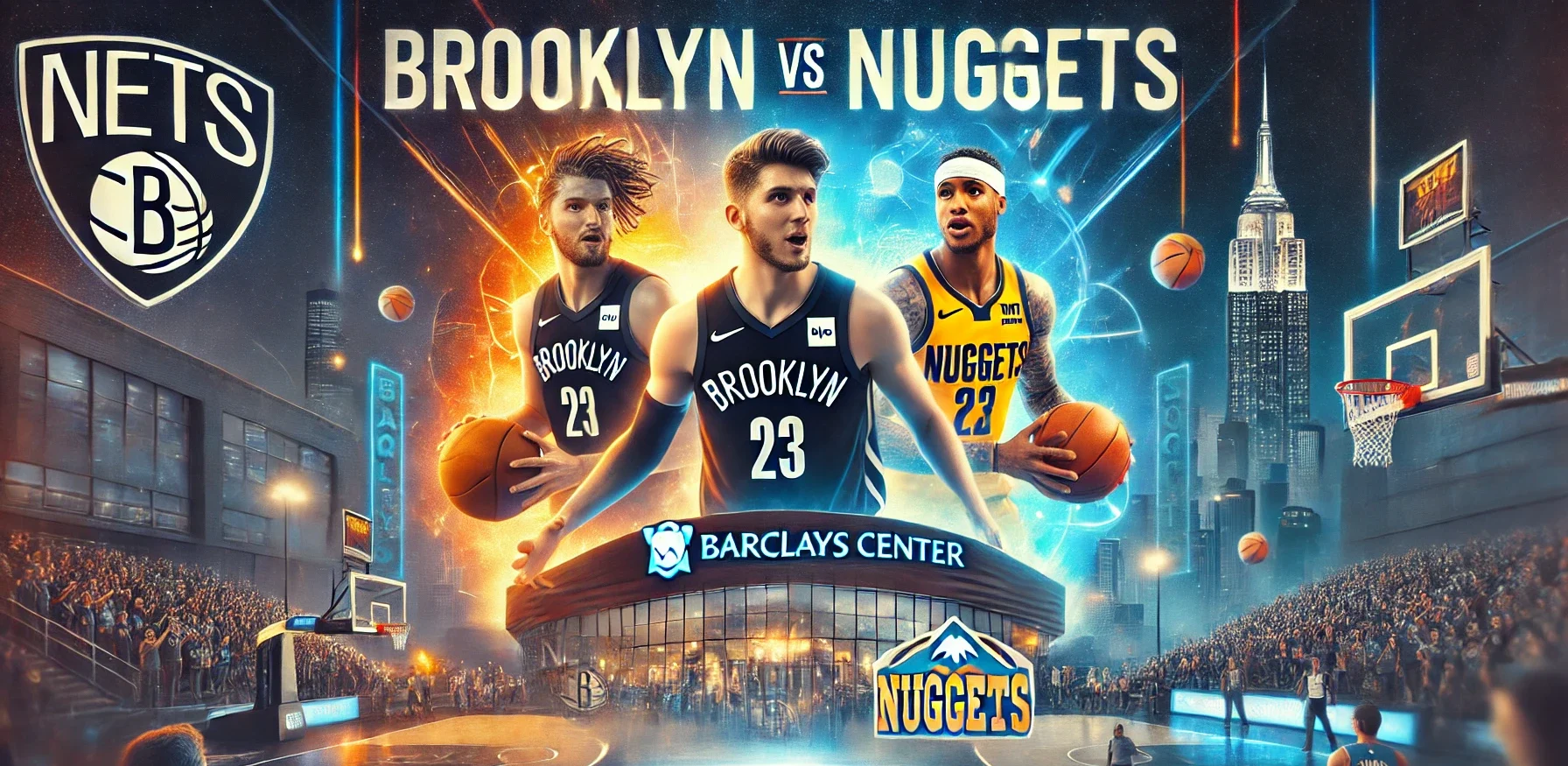 Brooklyn Nets vs Denver Nuggets Match Player Stats